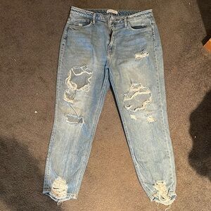 Flying Monkey Heavily Distressed Jean